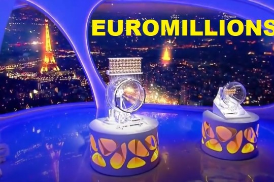 €143m (£122m) EuroMillions Jackpot on Tuesday